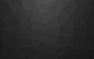 Dark Silver, Gray vector polygonal pattern.