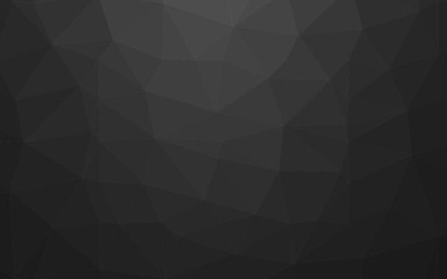 Dark Silver, Gray vector polygonal pattern.