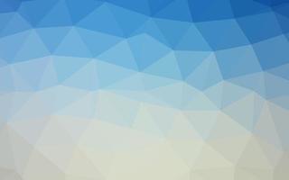 Light Blue, Yellow vector abstract polygonal texture.