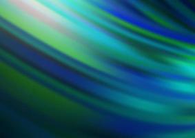 Dark Blue, Green vector background with lamp shapes.