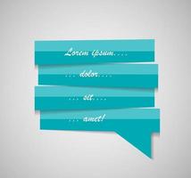 Speech Bubble Template Vector Illustration