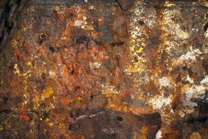Fondo de hierro metálico grunge oxidado sucio foto