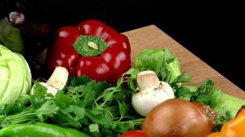 Mix of healthy Organic Vegetable photo