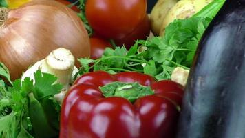 Mix of healthy Organic Vegetable photo