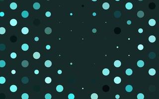 Light BLUE vector template with circles.