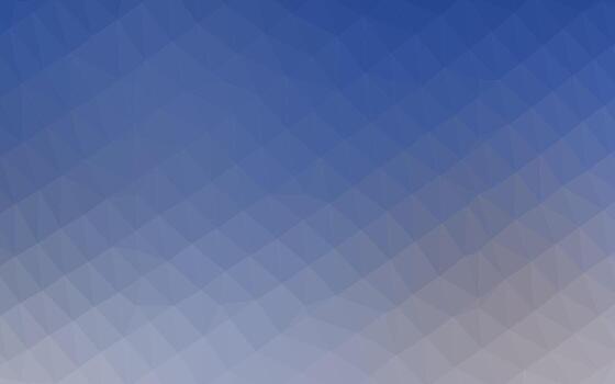 Light BLUE vector shining triangular template.