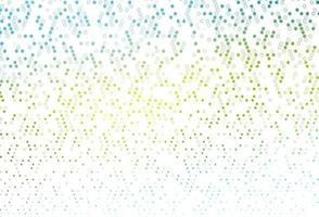 Light Blue, Yellow vector backdrop with dots.