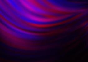 Dark Purple vector blurred shine abstract background.