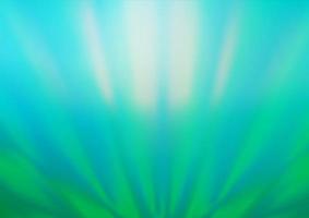 Light Blue, Green vector blurred shine abstract background.