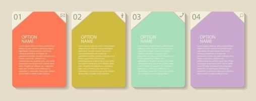 Infographic Templates for Business vector