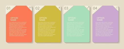 Infographic Templates for Business vector