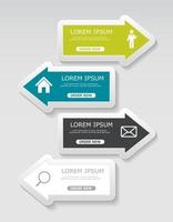 Infographic Templates for Business vector