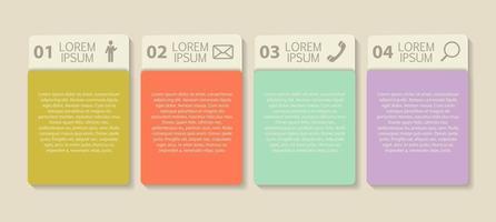 Infographic Templates for Business vector