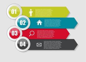 Infographic Templates for Business vector