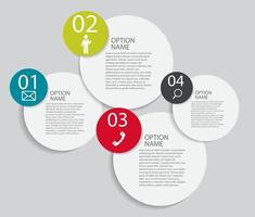 Infographic Templates for Business vector