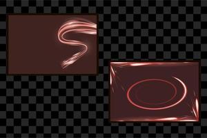 Set of dark red background abstract special effect for banner, web vector