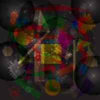 Abstract hypnotic background. Vector illustration.