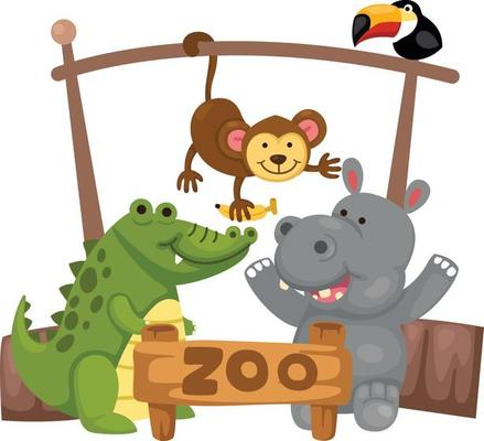 animal zoo vector