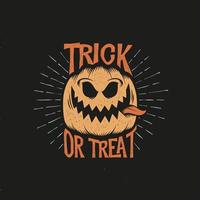 Trick or treat vector