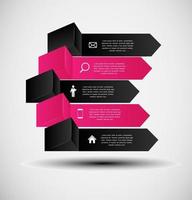 Infographic business template vector illustration