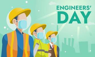 Engineers Day illustration vector