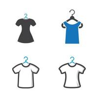 Clothes logo images illustration vector