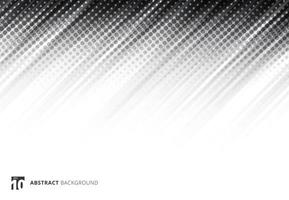 Black abstract diagonal lines background halftone on white background. vector