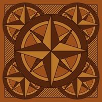 Compass Seamless Pattern vector