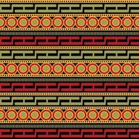 African Seamless Pattern vector