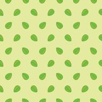 Leaf Seamless Pattern vector
