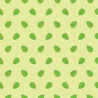 Leaf Seamless Pattern vector