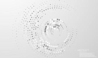 abstract modern circle arts background luxury white Modern vector