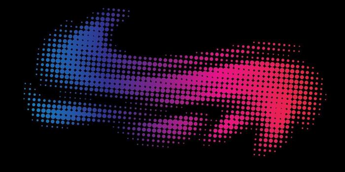 Abstract halftone colorful gradient background Ecology concept vector