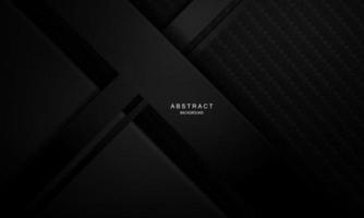 Abstract black pattern and background poster with dynamic waves. vector