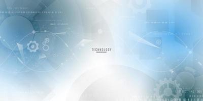 Abstract background poster with dynamic. technology network vector