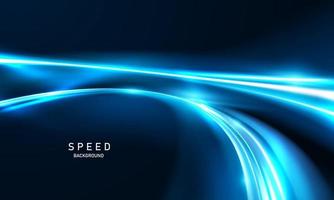 Abstract speed line technology network Vector illustration.