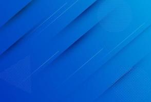 Blue gradient style dynamic lines background. Vector Illustration