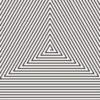 Black and White Hypnotic Background. Vector Illustration.