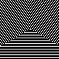 Black and White Hypnotic Background. Vector Illustration.