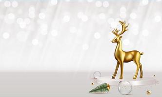 Christmas Holiday Party Background. Happy New Year vector