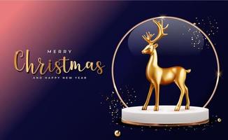 Christmas Holiday Party Background. Happy New Year vector