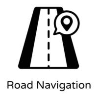 Road Way  Navigation vector