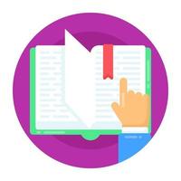 Bookmark and journal vector