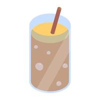 Soft Cold Drink vector