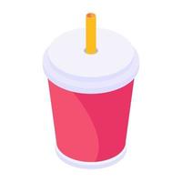 Takeaway Drink and Soda vector