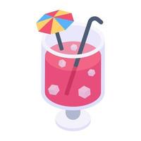 Fizzy Cold Drink vector