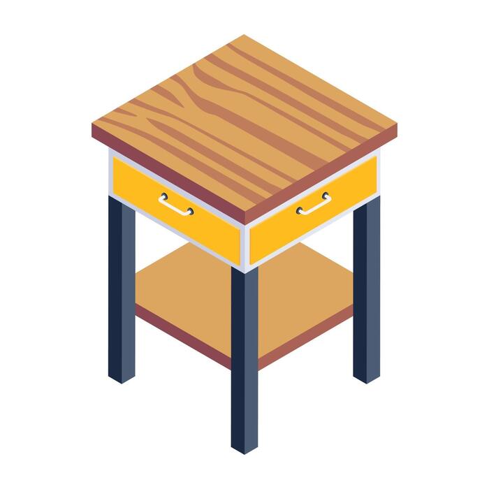Side Table Vector Art, Icons, and Graphics for Free Download