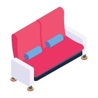 sofa y sofa vector