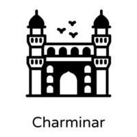 Charminar and Monument vector