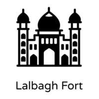 Lalbagh landmark  Fort vector